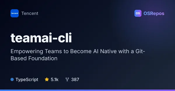 TeamAI-CLI: Empowering Teams to Become AI Native with a Git-Based Foundation
