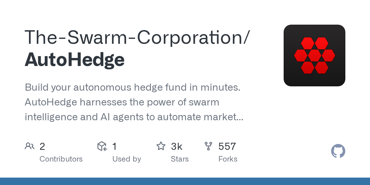 AutoHedge: Build Your Autonomous AI Hedge Fund with Swarm Intelligence