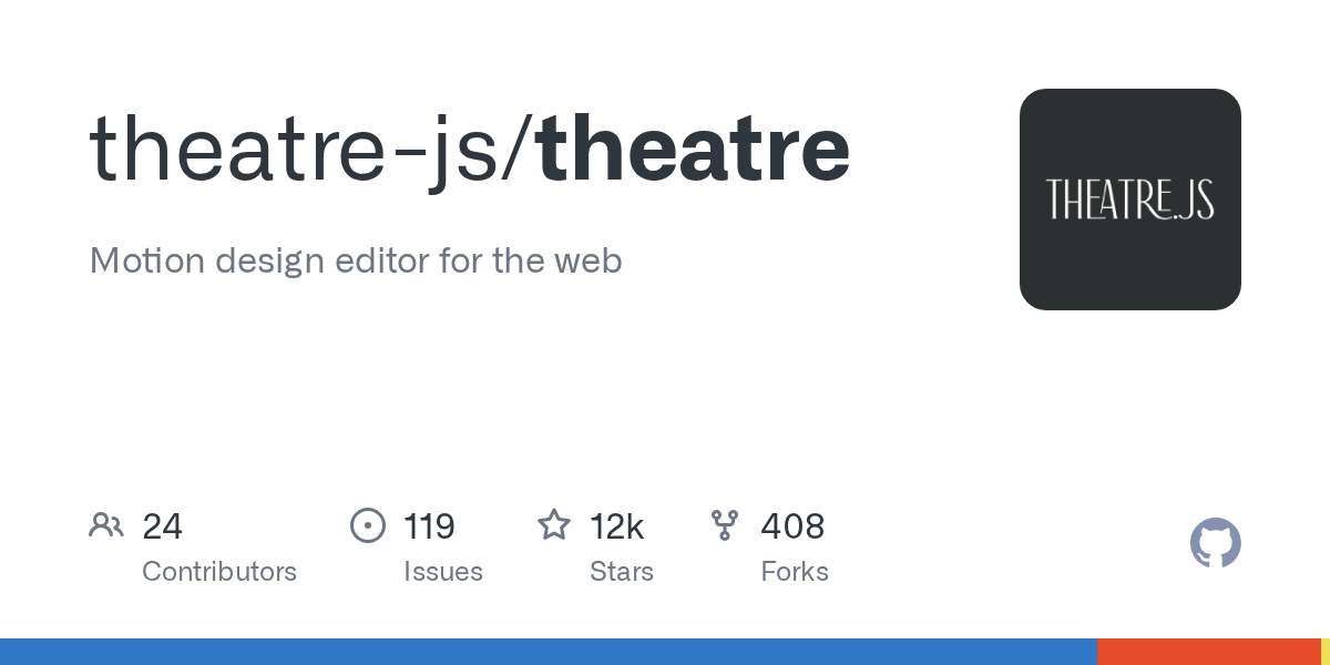 Theatre.js: Motion Design Editor for High-Fidelity Web Animations