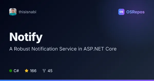 Notify: A Robust Notification Service in ASP.NET Core