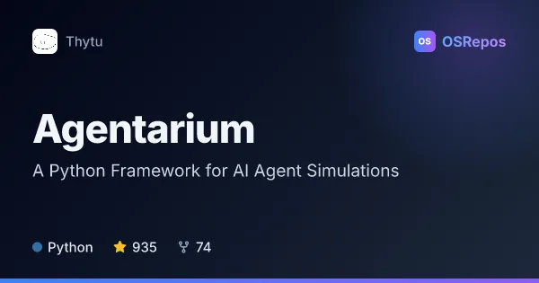 Agentarium: Build and Orchestrate AI Agent Simulations