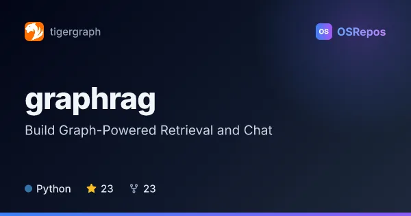graphrag: Build Graph-Powered Retrieval and Chat