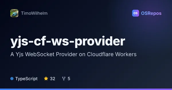 yjs-cf-ws-provider: A Yjs WebSocket Provider on Cloudflare Workers