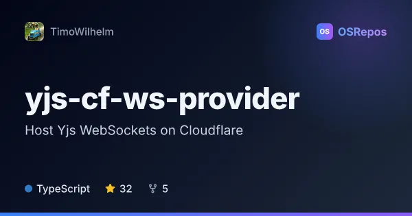 yjs-cf-ws-provider: Host Yjs WebSockets on Cloudflare