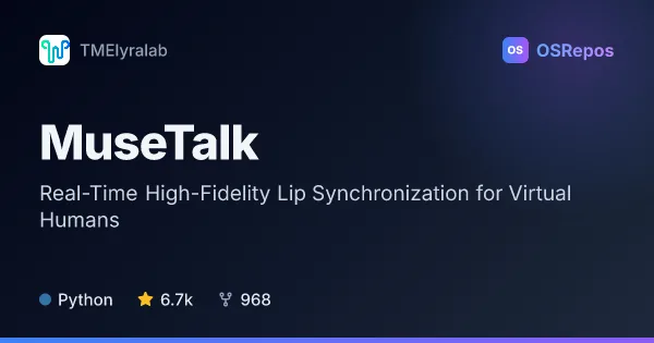 MuseTalk: Generate Audio-Synced Talking-Head Videos