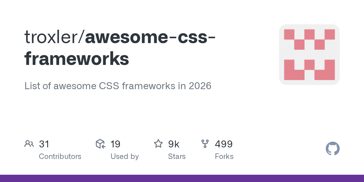 Awesome CSS Frameworks: A Curated List for Modern Web Development