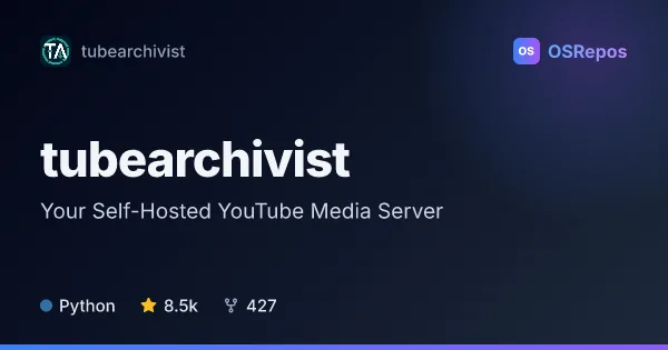 Tube Archivist: Your Self-Hosted YouTube Media Server