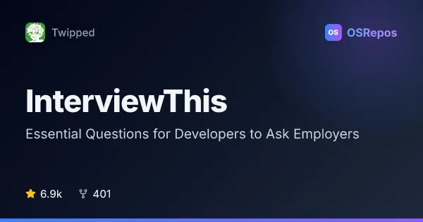 InterviewThis: Essential Questions for Developers to Ask Employers