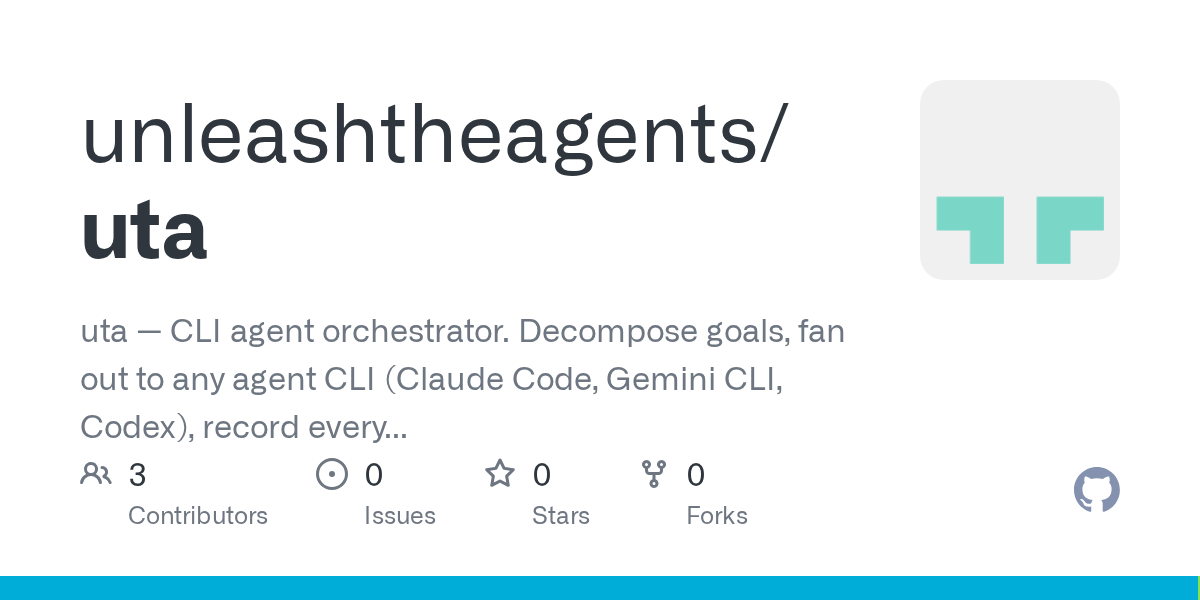 uta: A CLI Agent Orchestrator for Parallel AI Task Management