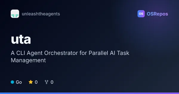 uta: A CLI Agent Orchestrator for Parallel AI Task Management