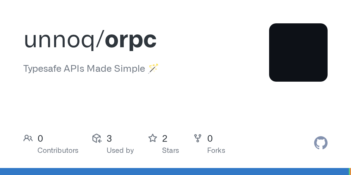 oRPC: Typesafe APIs Made Simple with RPC and OpenAPI
