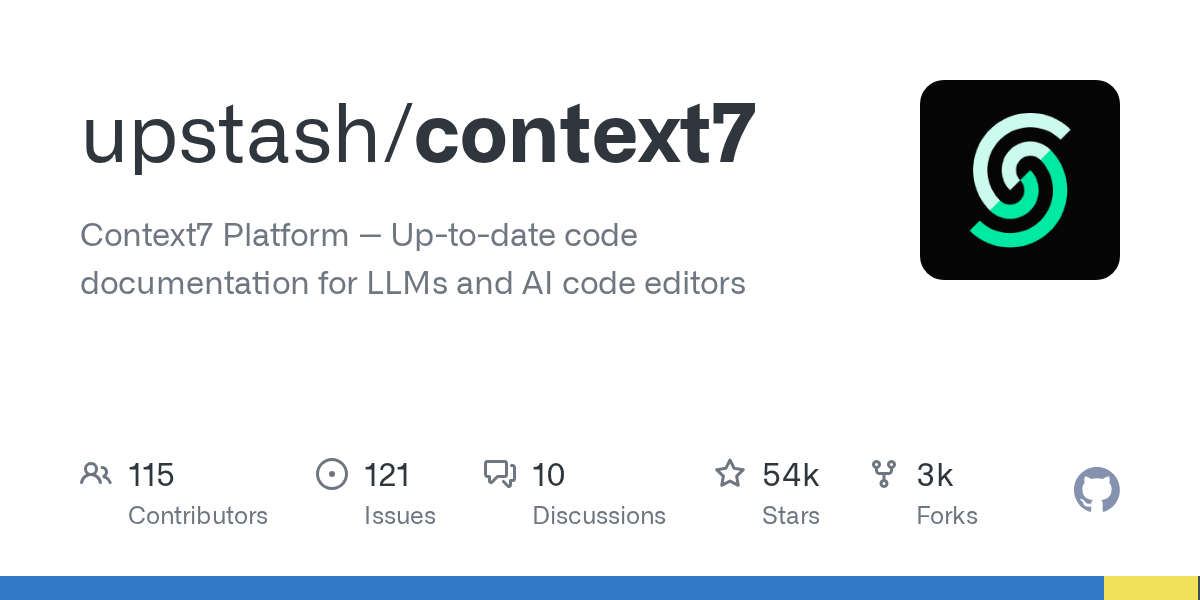 Context7 Platform: Up-to-date Code Documentation for LLMs and AI Editors