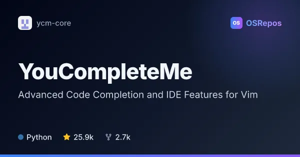 YouCompleteMe: Add Smart Code Completion to Vim