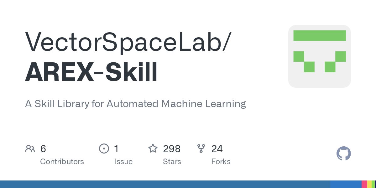 AREX-Skill: A Skill Library for Automated Machine Learning and Auto-Research