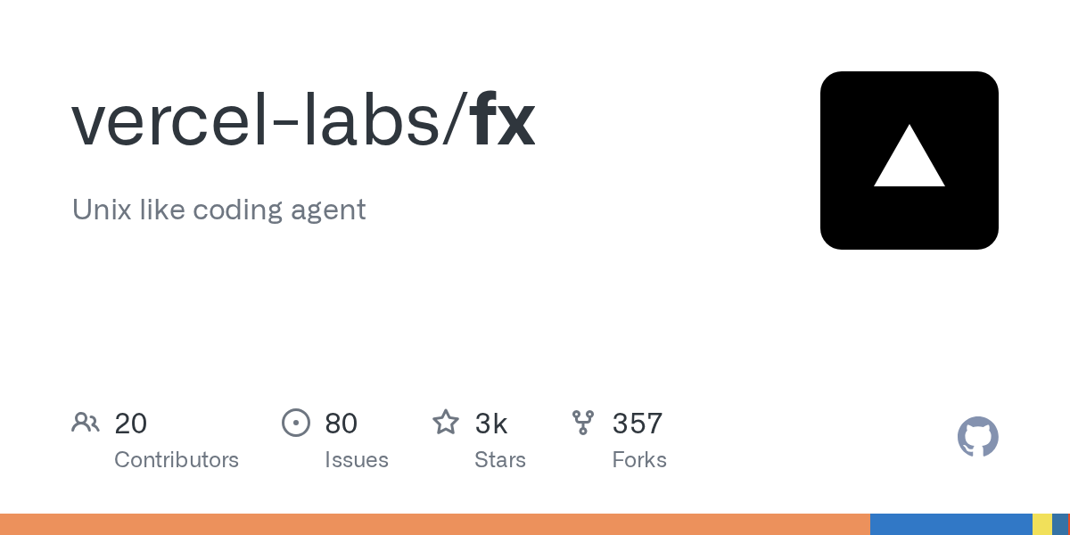 fx: A Tiny, Open, Embeddable Unix-like Coding Agent in Zig