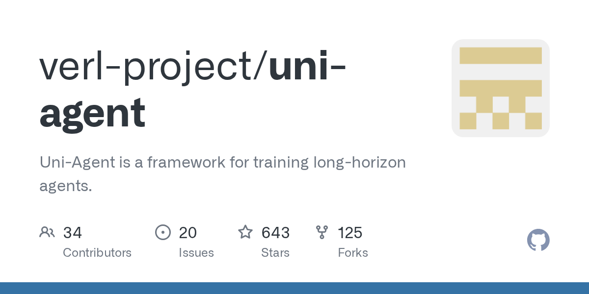 Uni-Agent: A Scalable Framework for Training Long-Horizon AI Agents