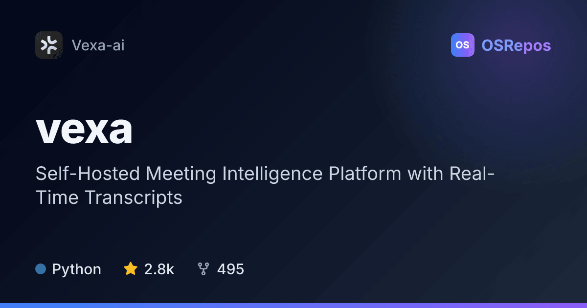 vexa: Capture and Transcribe Online Meetings