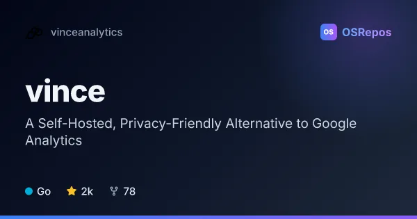vince: Self-Host Website Analytics