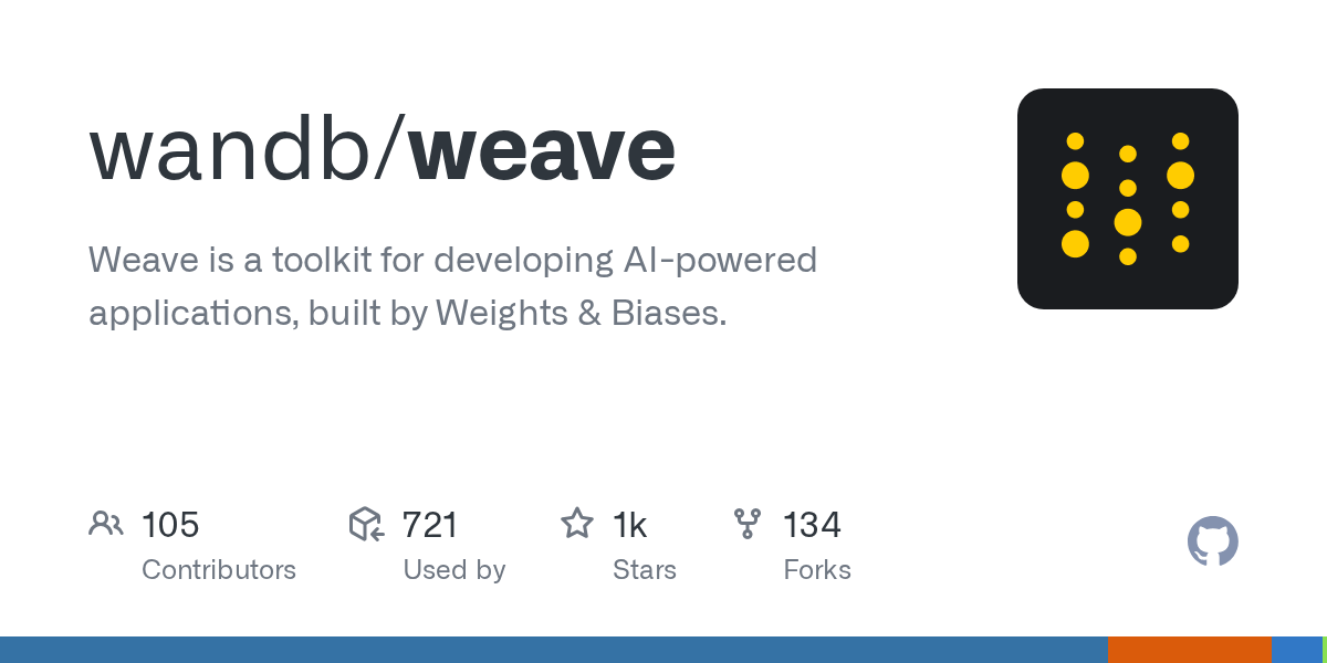 Weave by Weights & Biases: A Toolkit for AI-Powered Applications