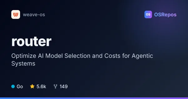 Router: Optimize AI Model Selection and Costs for Agentic Systems