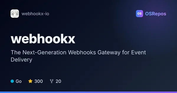 webhookx: Receive and Deliver Webhook Events