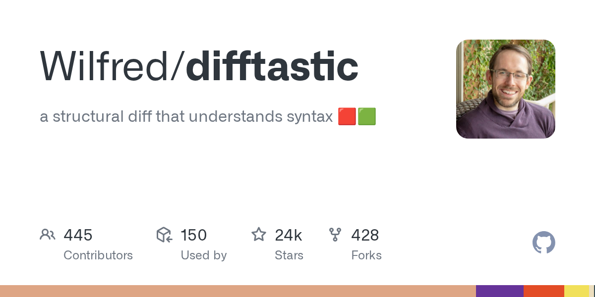 difftastic: A Structural Diff Tool That Understands Code Syntax