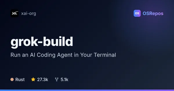 grok-build: Run an AI Coding Agent in Your Terminal