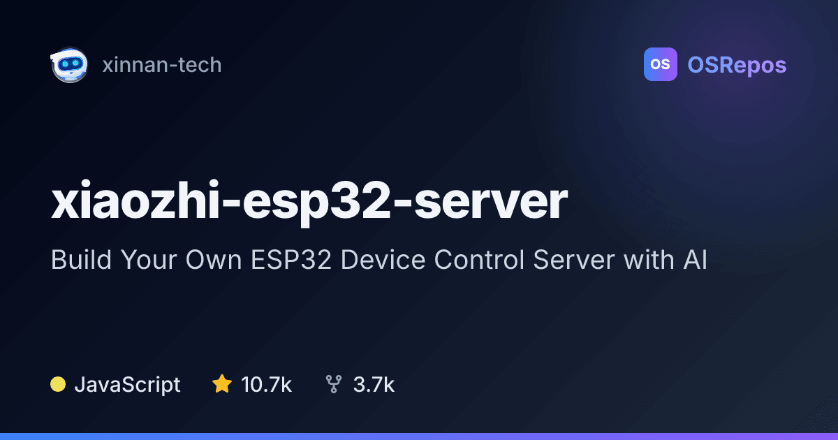 xiaozhi-esp32-server: Run a Backend for ESP32 Voice Devices