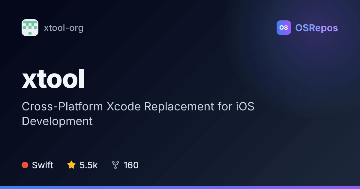 xtool: Build and Deploy iOS Apps Across Platforms