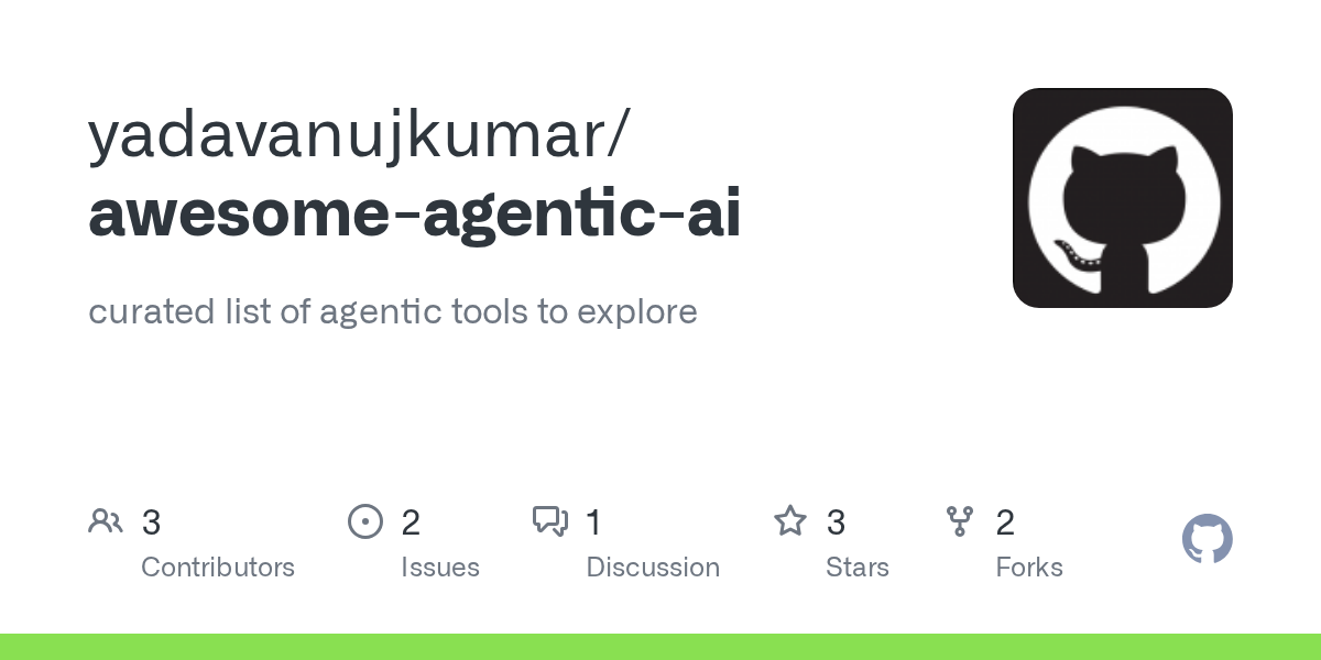 awesome-agentic-ai: Your Comprehensive Hub for Agentic AI Resources