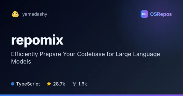 repomix: Pack Codebases for AI Analysis