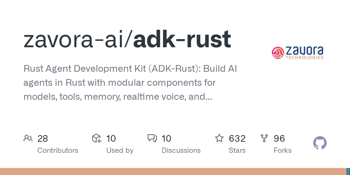 ADK-Rust: Build AI Agents in Rust with a Powerful Development Kit
