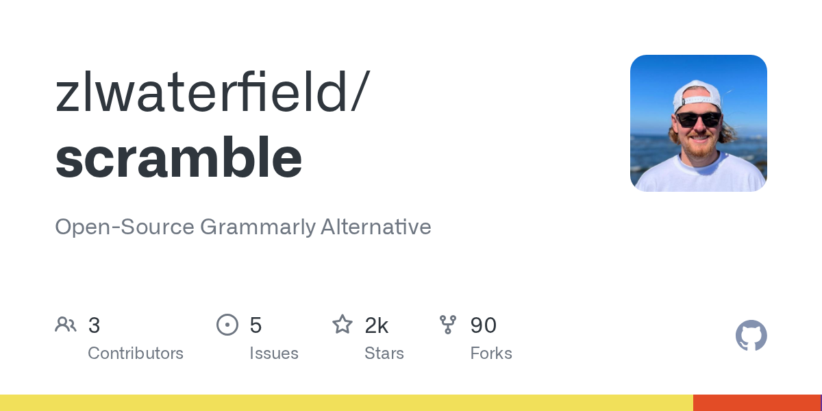 Scramble: An Open-Source AI Writing Assistant for Your Browser