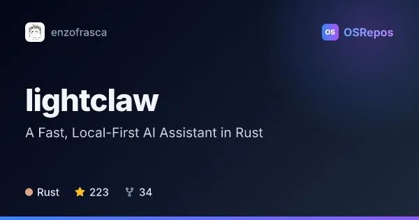 lightclaw: Run a Lightweight Local-First AI Assistant
