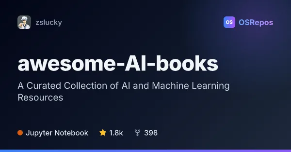 awesome-AI-books: A Curated Collection of AI and Machine Learning Resources